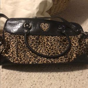 Leopard print bag